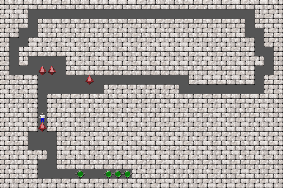 Сокобан More Bugs collections уровень 465